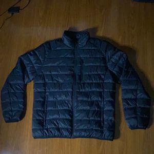 Starter, black, large, puffer jacket